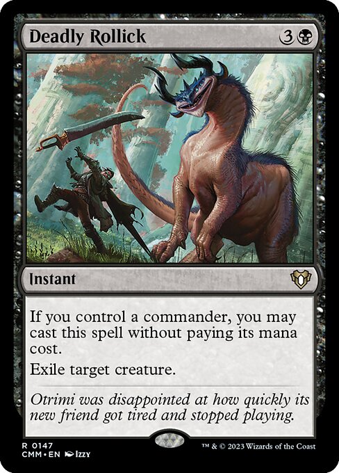 Jugueteo mortal — Commander Masters
