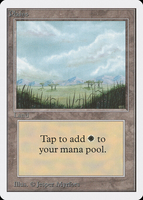 Carta Llanura — Unlimited Edition · 2ED · #289