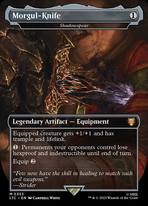 Lanza Sombría — Tales of Middle-earth Commander