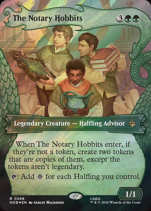 Carta Los hobbits notarios — The Hobbit · HOB · #268