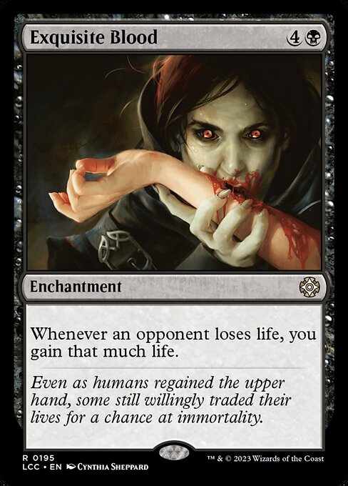 Sangre exquisita — The Lost Caverns of Ixalan Commander