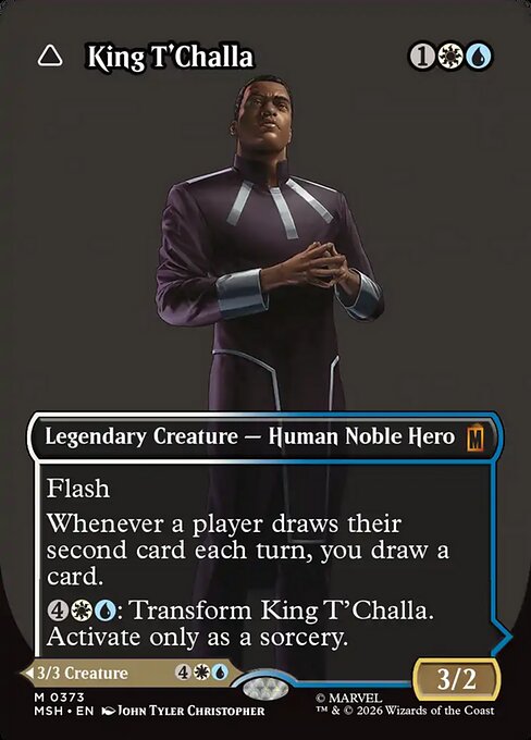 King T'Challa // Black Panther, Hope Enduring — Marvel Super Heroes