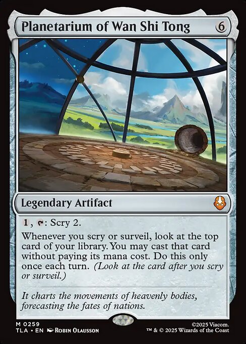 Planetario de Wan Shi Tong — Avatar: The Last Airbender