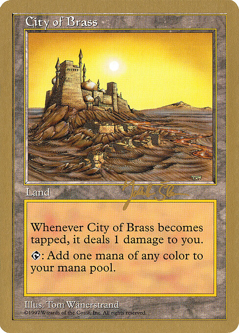Ciudad de bronce — World Championship Decks 1997