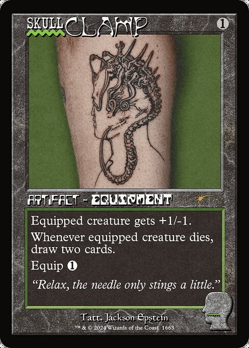 Carta Engrampacráneo — Secret Lair Drop · SLD · #1663