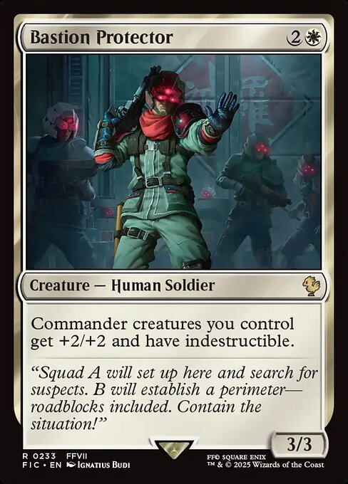 Protectora del bastión — Final Fantasy Commander