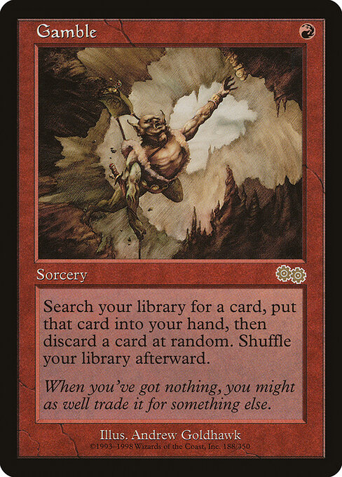 Arriesgar — Urza's Saga