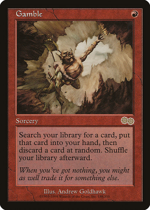 Arriesgar — Urza's Saga