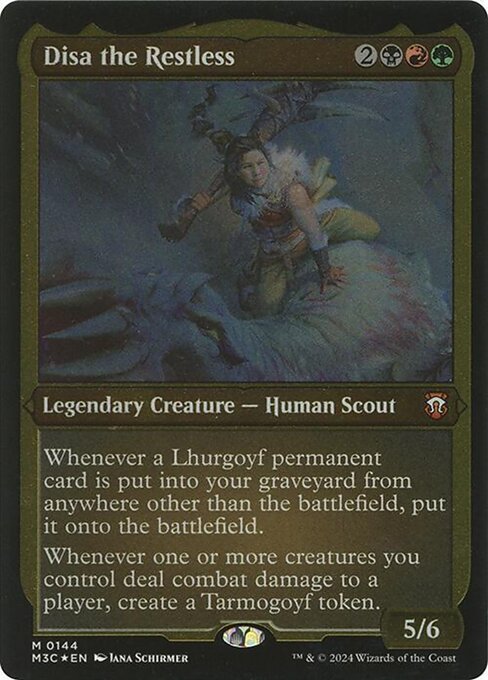 Carta Disa the Restless — Modern Horizons 3 Commander · M3C · #144