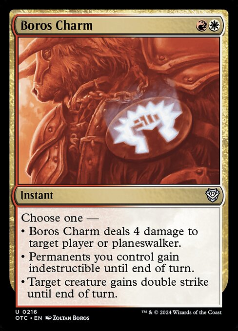 Amuleto boros — Outlaws of Thunder Junction Commander