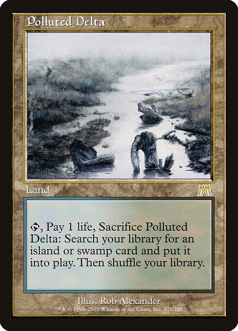 Carta Delta contaminado — Onslaught · ONS · #321