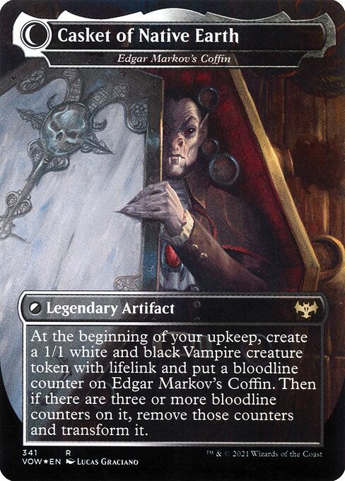 Edgar, Charmed Groom // Edgar Markov's Coffin (cara trasera)