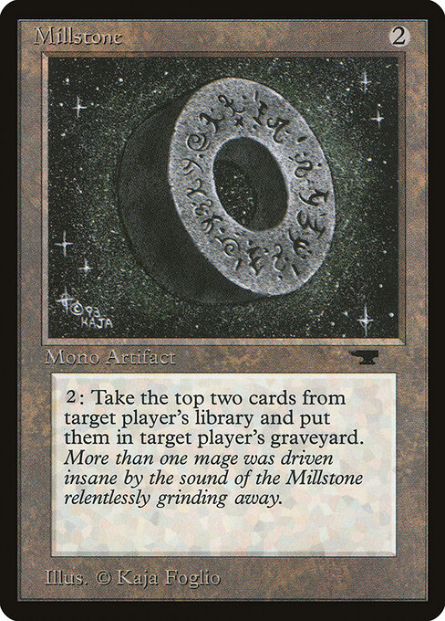 Carta Rueda de molino — Antiquities · ATQ · #56