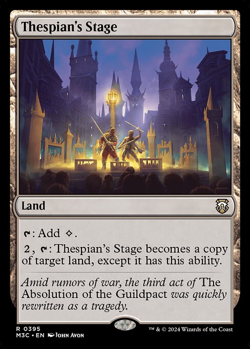Escenario de actores — Modern Horizons 3 Commander