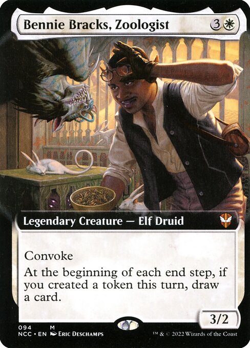 Carta Bennie Bracks, zoólogo — New Capenna Commander · NCC · #94