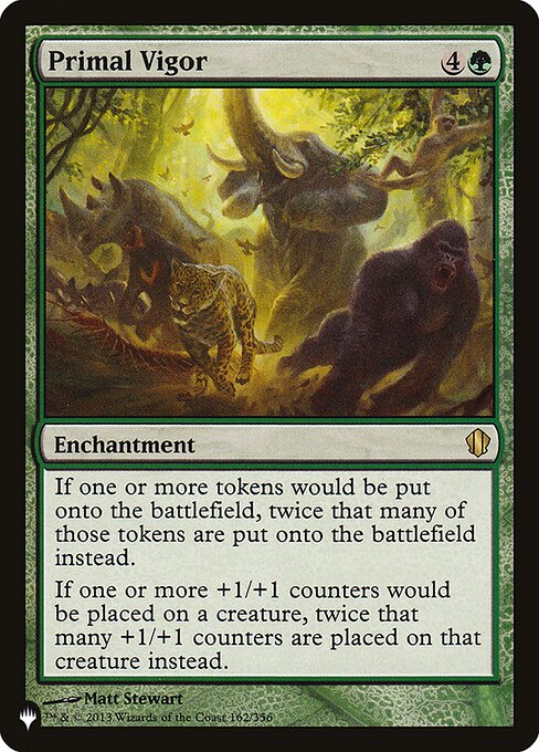 Vigor primitivo — The List
