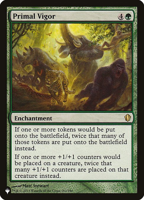 Vigor primitivo — The List