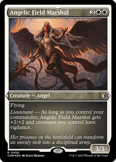 Mariscal de campo angelical — Commander Masters
