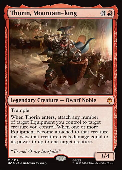Thorin, Rey de la Montaña