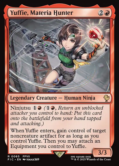 Yuffie, cazadora de materias — Final Fantasy Commander