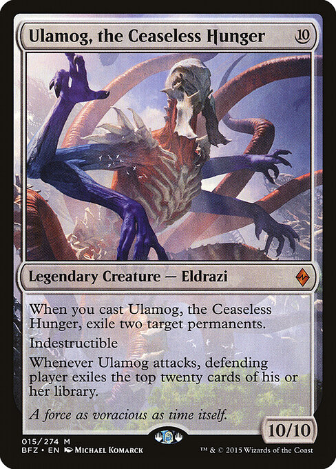 Ulamog, el Hambre Que No Cesa — Battle for Zendikar