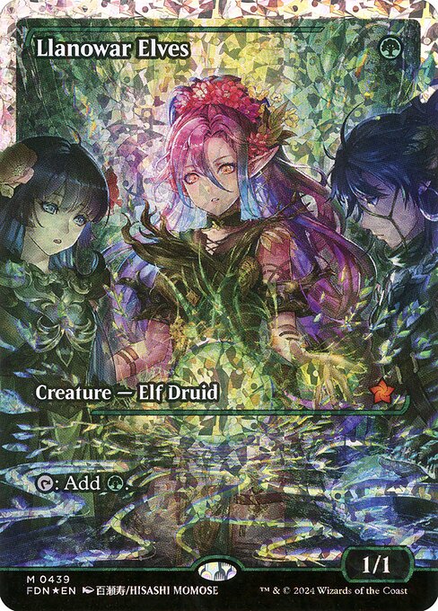 Elfos de Llanowar — Foundations