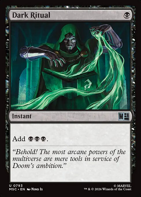 Ritual siniestro — Marvel Super Heroes Commander