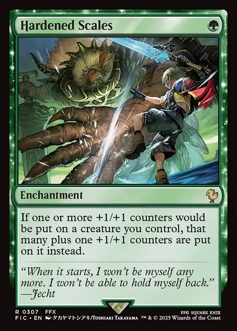 Escamas endurecidas — Final Fantasy Commander