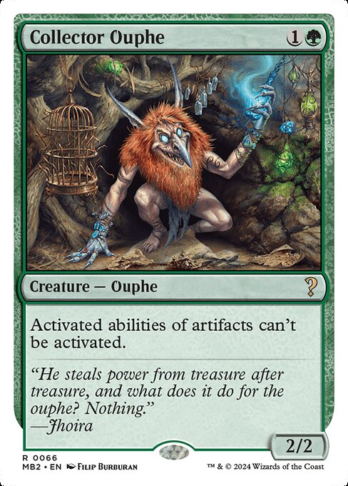 Oufé recolector — Mystery Booster 2