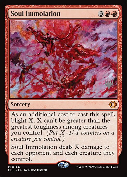 Inmolar el alma — Lorwyn Eclipsed Promos