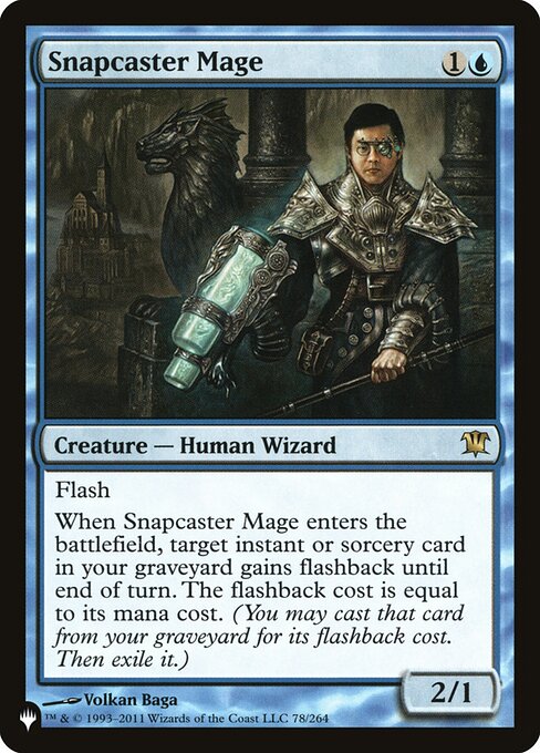 Mago lanzachasquidos — The List