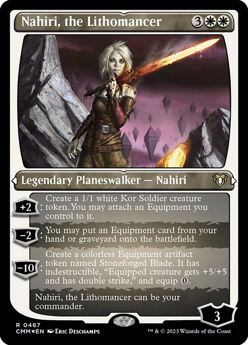 Carta Nahiri, la litomante — Commander Masters · CMM · #467
