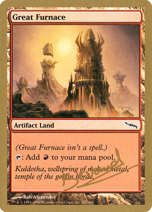 Gran horno — World Championship Decks 2004