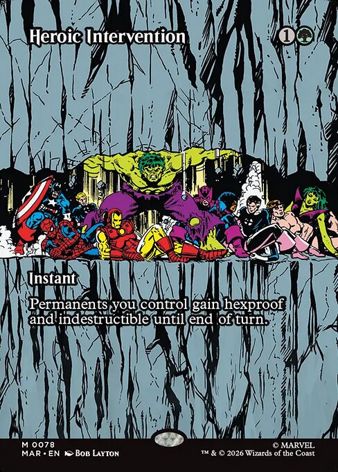Intervención heroica — Marvel Universe