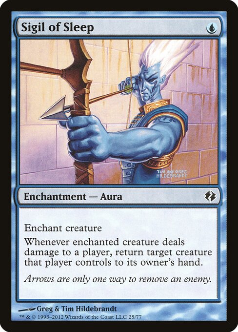 Carta Sello del sueño — Duel Decks: Venser vs. Koth · DDI · #25