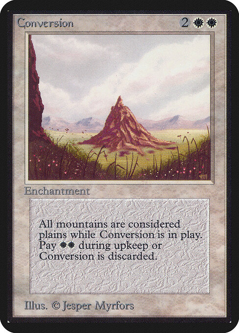 Conversión — Limited Edition Alpha