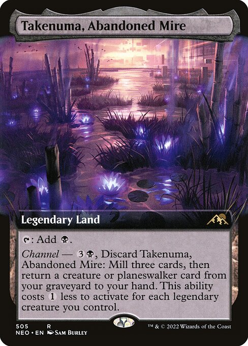 Takenuma, pantanos abandonados — Kamigawa: Neon Dynasty