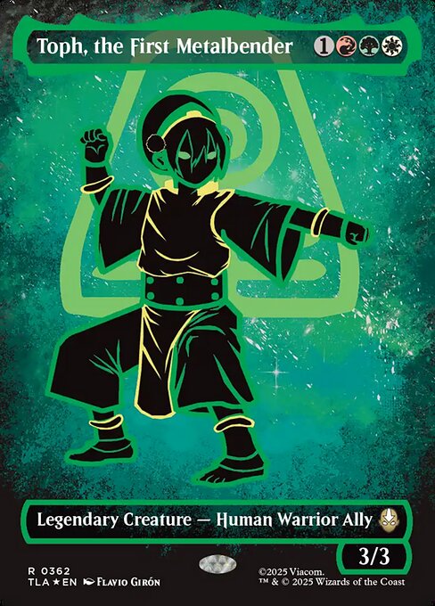Carta Toph, la primera maestra del metal — Avatar: The Last Airbender · TLA · #362