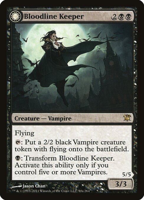 Bloodline Keeper // Lord of Lineage (cara frontal)