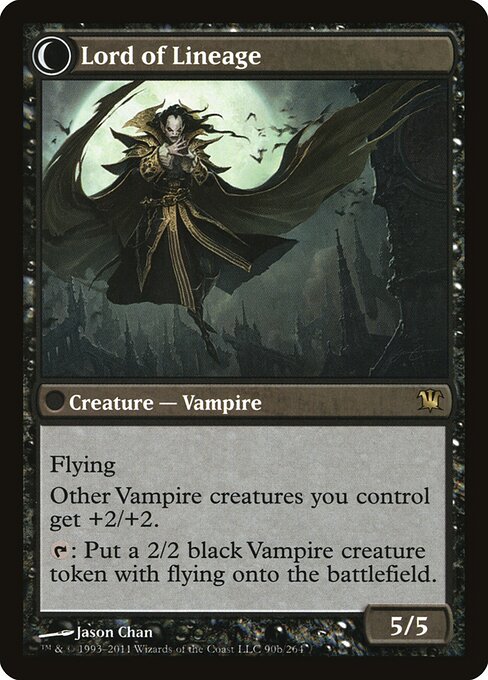 Bloodline Keeper // Lord of Lineage (cara trasera)