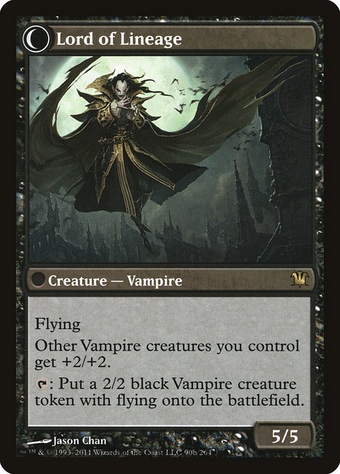 Bloodline Keeper // Lord of Lineage (cara trasera)