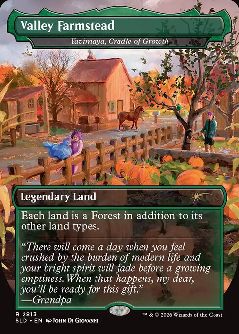 Carta Yavimaya, la Cuna del Crecimiento — Secret Lair Drop · SLD · #2813