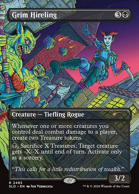 Asalariada siniestra — Secret Lair Drop