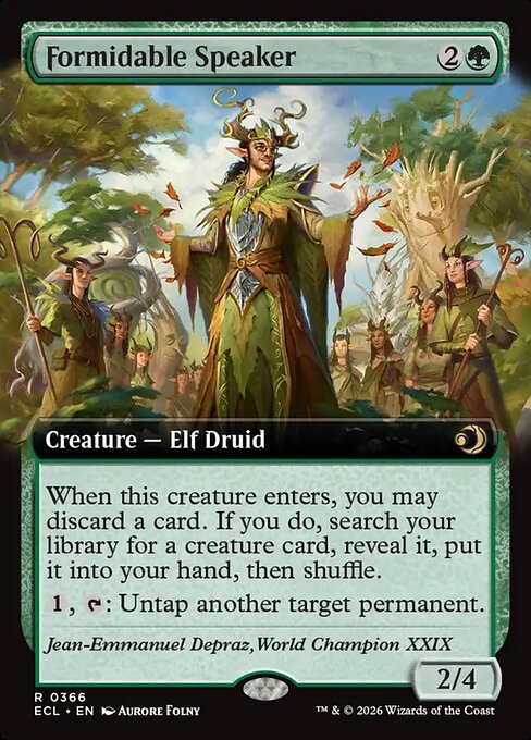 Orador formidable — Lorwyn Eclipsed
