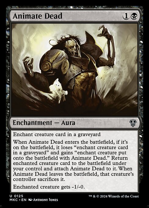 Animar a los muertos — Murders at Karlov Manor Commander