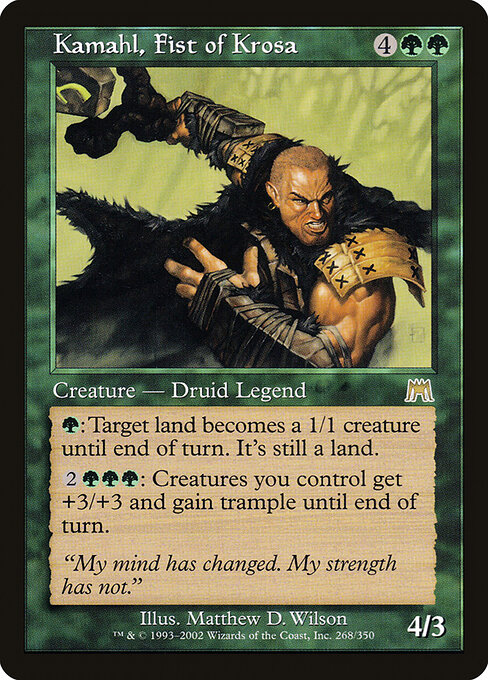 Kamahl, Puño de Krosa — Onslaught