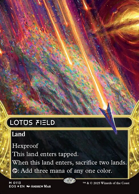 Carta Campo de lotos — Edge of Eternities: Stellar Sights · EOS · #113