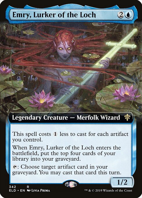 Emry, acechadora del lago — Throne of Eldraine