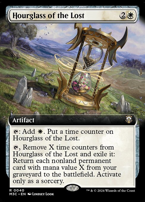 Carta Hourglass of the Lost — Modern Horizons 3 Commander · M3C · #40