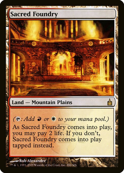 Fundición sagrada — Ravnica: City of Guilds